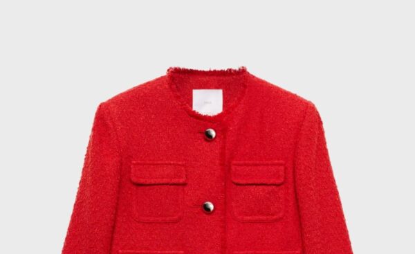 veste rouge - Image 3